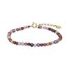 Bracelet - Luxenter - Ufela - Argent 925 - Or Jaune 18k - Cristaux Multicolores