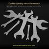 1Pcs 3mm Ultra-thin Thin Open End Wrench Hi-Spec Double-end Fixed Spanner  Car Bicycle Repair Tool