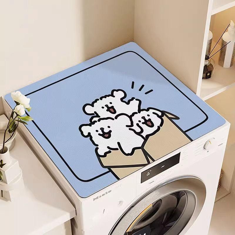 Универсальные чехлы для дома, многофункциональные, мультяшные, диатомовые, грязевые, пыленепроницаемые, водонепроницаемые, прочные, для микроволновой печи, стиральной машины