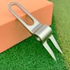 Turf Tool Golf Divot Pitch Repairer Tool Pitchfork Golf Divot Tool Golf Fork  Golf Training