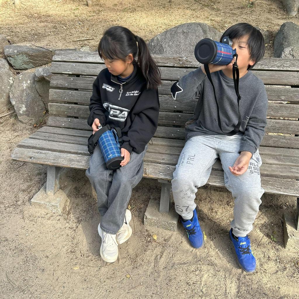 Orgo Нержавеющая сталь Портативная бутылка для хранения холодной воды Бутылка для воды для учеников начальной школы 1.0L PBY-10 One-Touch (Проверено синим)