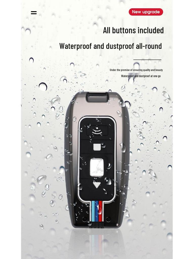 Metal Key Case for Rolls-Royce: Ghost, Cullinan, Phantom, Wraith, Dawn