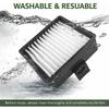 Vacuum Filter Replacement Compatible with Ryobi P712 P713 P714K 18V Hand Vacuum Cleaner, Air Filter Support Assembly Replace A32VC04 533907001