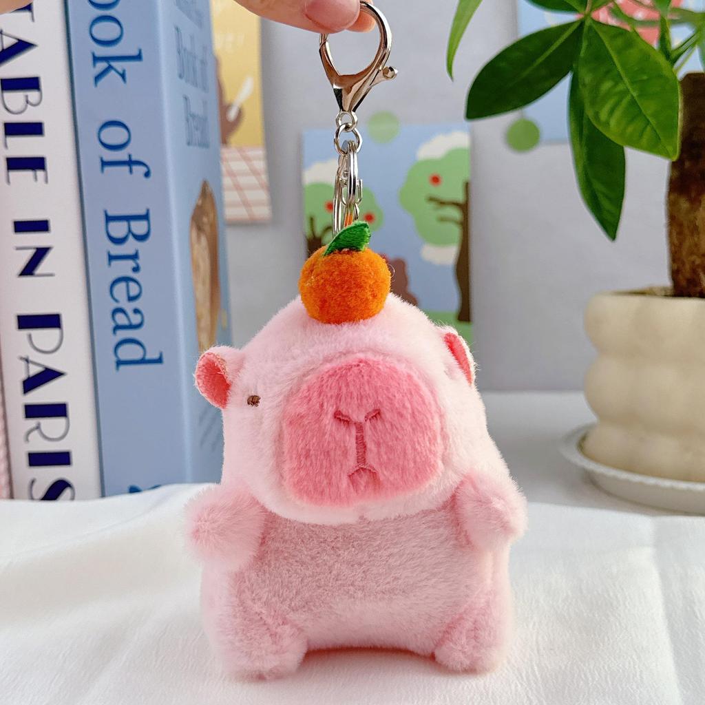 Popular Guinea Pig Plush Keychain - Cute Cavy Backpack Charm & Ornament