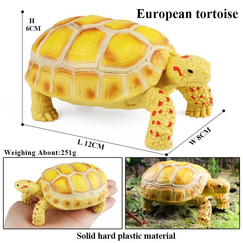 Oenux Модель Морские Животные Кожистая Черепаха Черепаха Цикл Роста Океанские Фигурки Фигурки Действия ПВХ Коллекция Игрушка для Детей Подарок