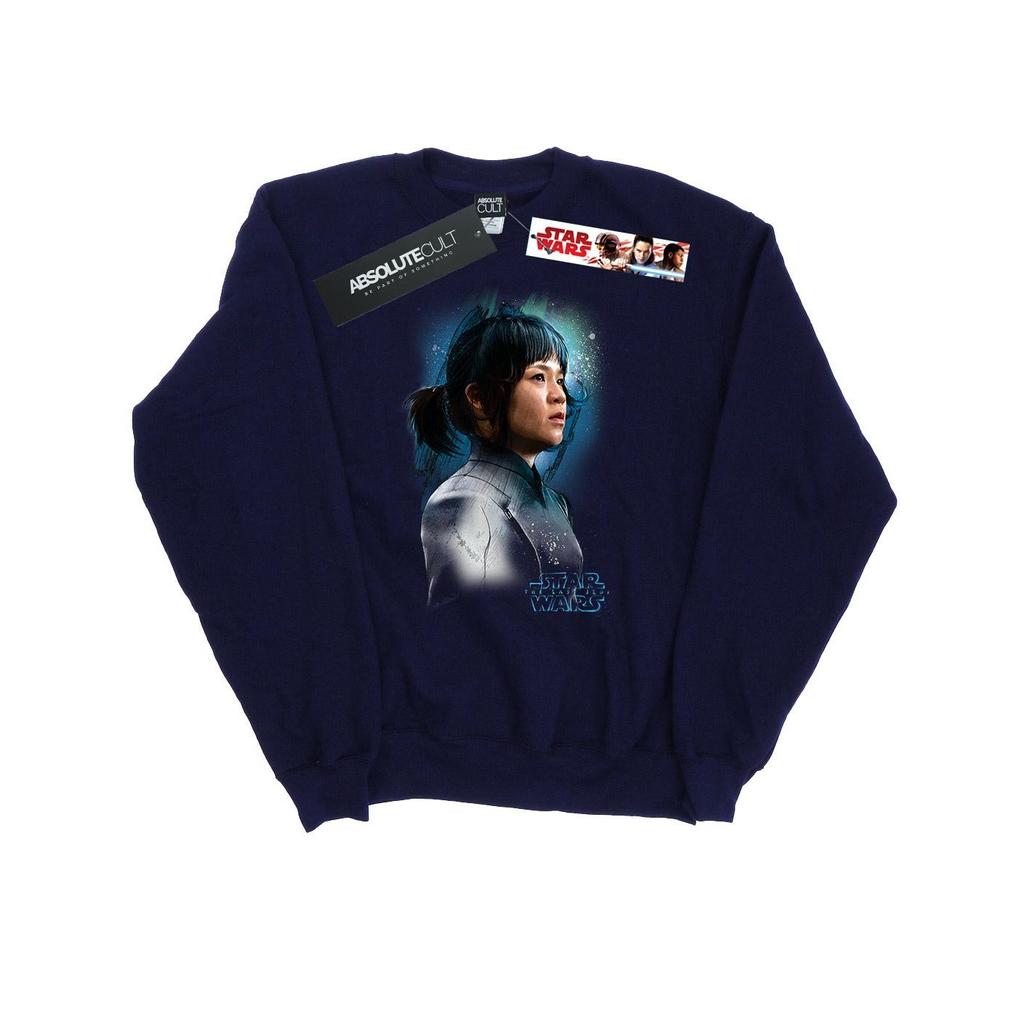 Star Wars Mens The Last Jedi Rose Tico Brushed Sweatshirt