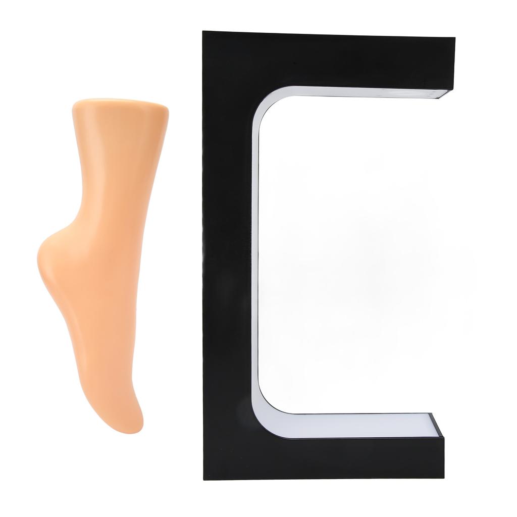 Подставка для показа обуви с подсветкой, светодиодный контроллер RGB PWM, автоматическое вращение, плавающая подставка для кроссовок для офиса