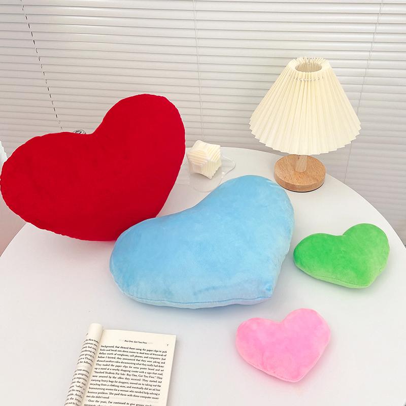 Heart Shape Pillow Sofa Decor Cushion Living Room Bedroom Soft Sleeping Pillow Lover Festival Gift Wedding Heart Shaped Gift