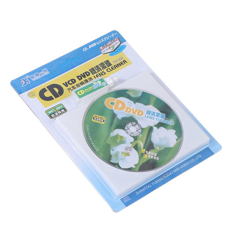 Cd Vcd Dvd Player Lens Cleaner Dust Dirt Removal Cleaning Fluids Disc Restor