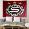 Sparta Prague Football  Tapestry Hanging for Bedroom,Livingroom, Playroom,Decor Art Room Wall Tapestry Holiday and Birthday Gifts