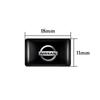yxkpz10 11*18MM Car 3D Epoxy Emblem Stickers Decorative Accessories For Nissan X-Trail T32 T31 Qashqai J11 J10 Tiida Teana Navara Juke