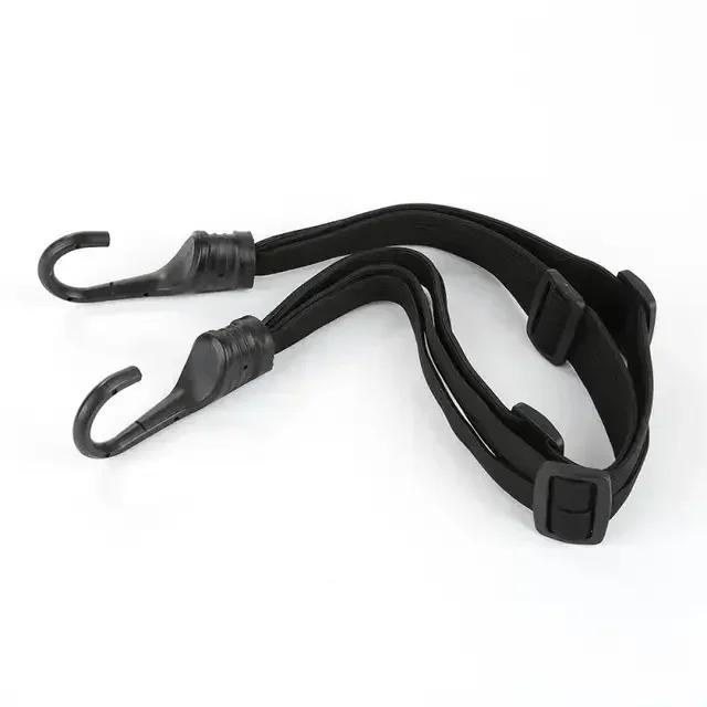 Motorcycle Luggage Strap Helmet Fixed High Elasticity Straps Retractable Elastic Buckle Rope Motorbike Durable Bike Helmet Net