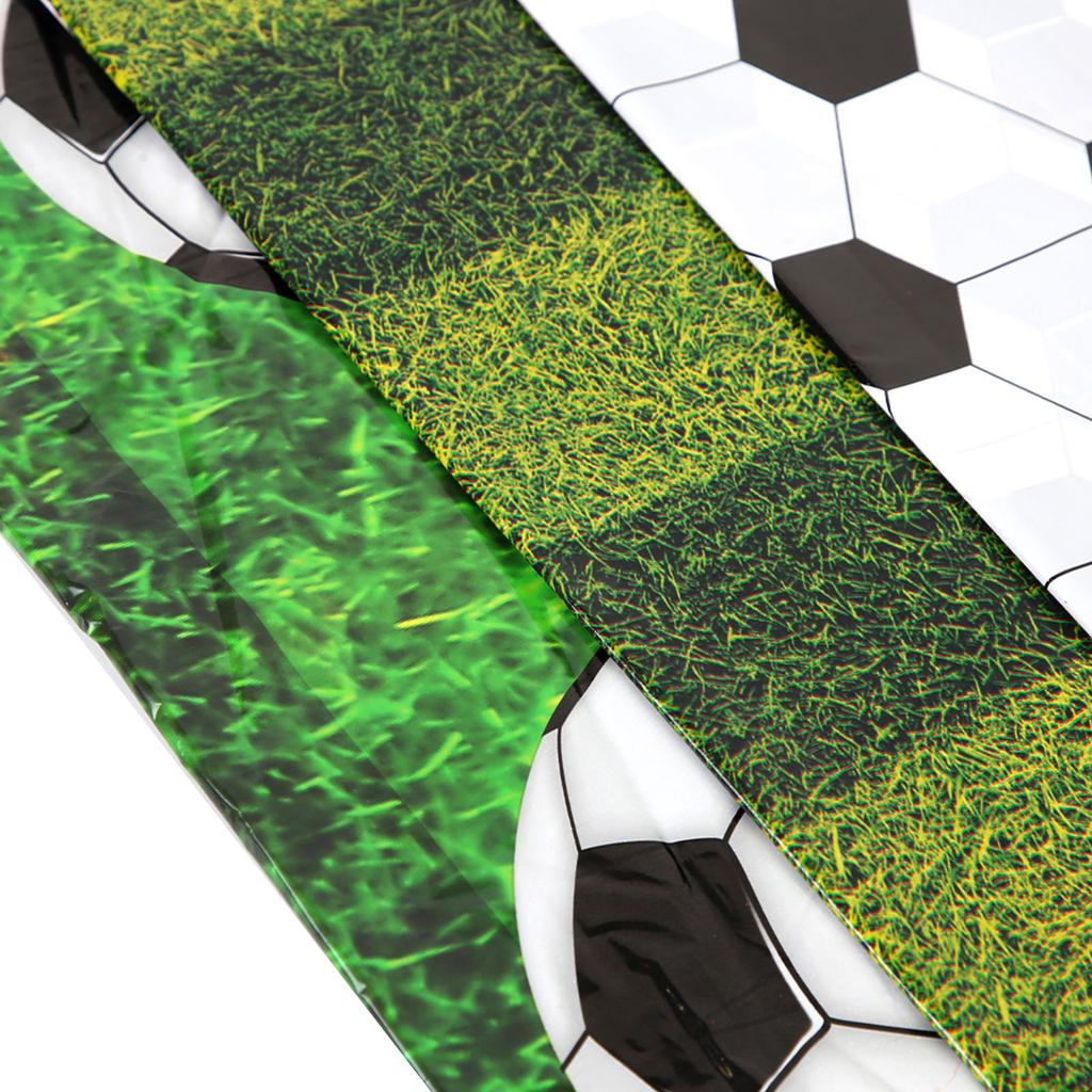 107 X 53 Inch Soccer Tablecloths Easy To Clean Sports Theme Party Table Covers Wide Applications for Sports Parties Decorations