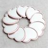 4/8pcs Travel Cute Love Mirror Party Gift Portable Pocket Mirror Kawaii Heart-shaped Makeup Mirror for Ladies Princesses Party