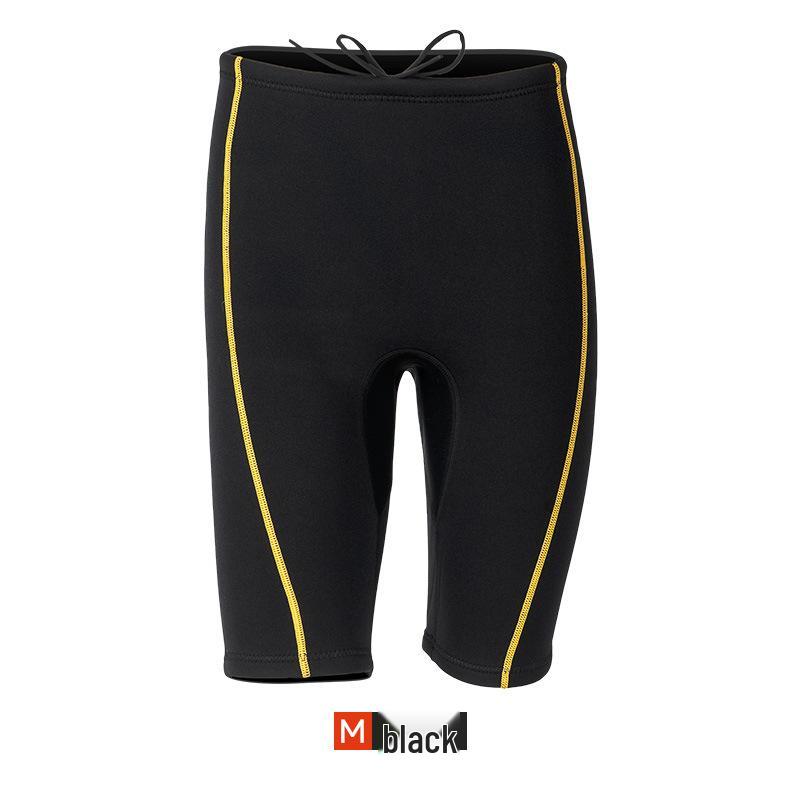 1.5MM Unisex Short-Sleeve Split Diving Suit with Snorkeling Surf Shorts and Cold-Proof Pants