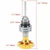 1pcs Scooter Motorcycle Engine Oil Dipstick Filler Cap Plug Engine Crankcase Level Gauge For 125CC Dirt Pit Bike Kart Aluminum