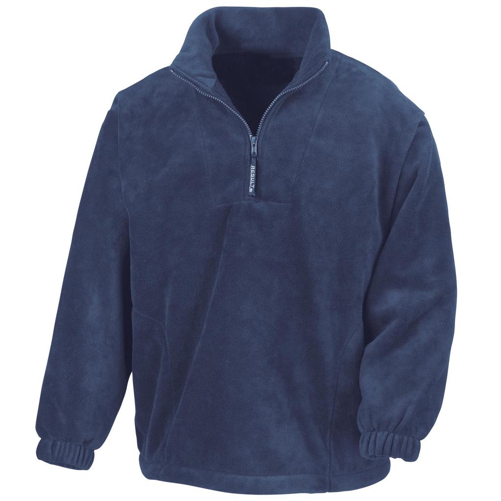 Result Unlined Active 1/4 Zip Anti-Pilling Fleece Top