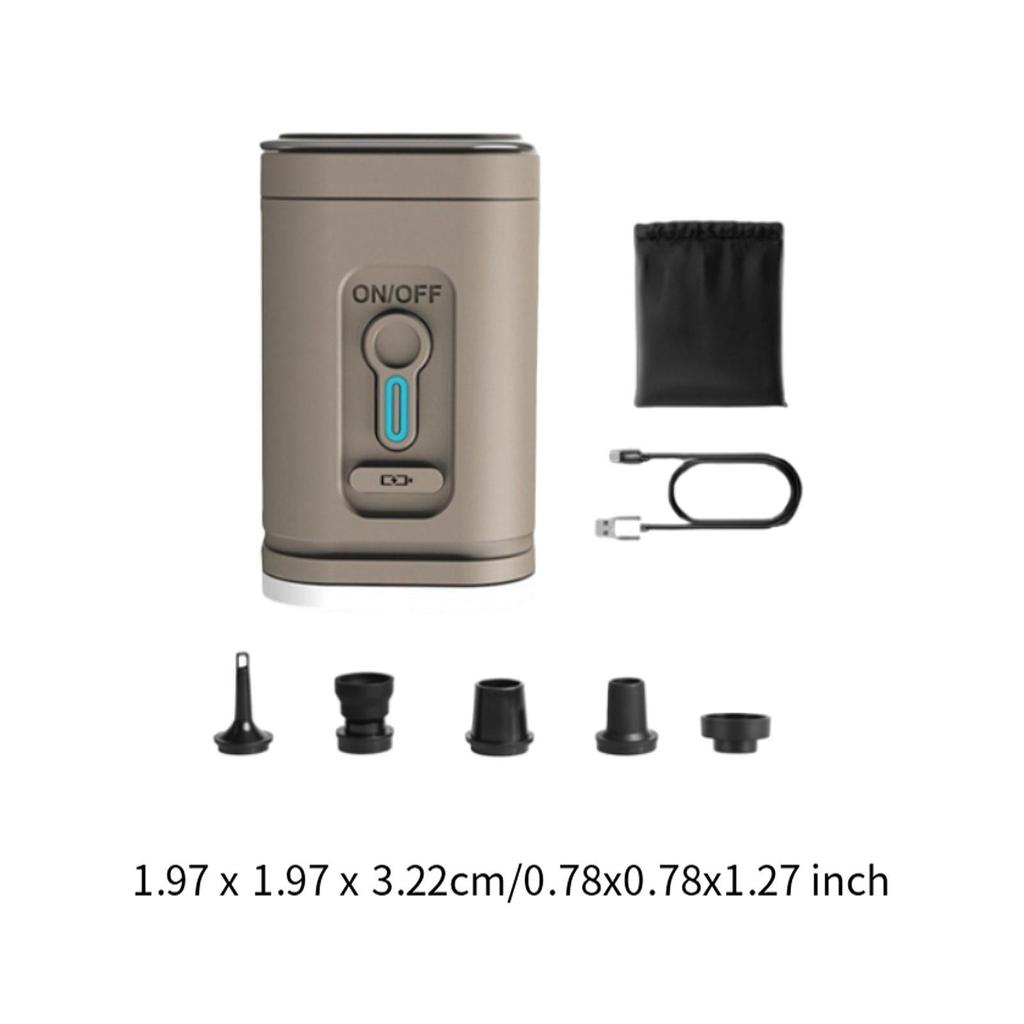 Портативный воздушный насос для надувных изделий для бассейнов, поплавков, спорта на открытом воздухе, кемпинга