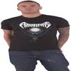 Футболка Amorphis Черная Зимний День Логотип Группы Новая Официальная Мужская Черная Размер Большой