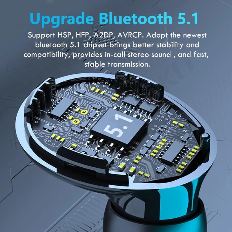 Беспроводная Bluetooth-гарнитура Inceive с трехэкранным номером показывает сверхбольшую электрическую мощность, высококачественные наушники с шумоподавлением