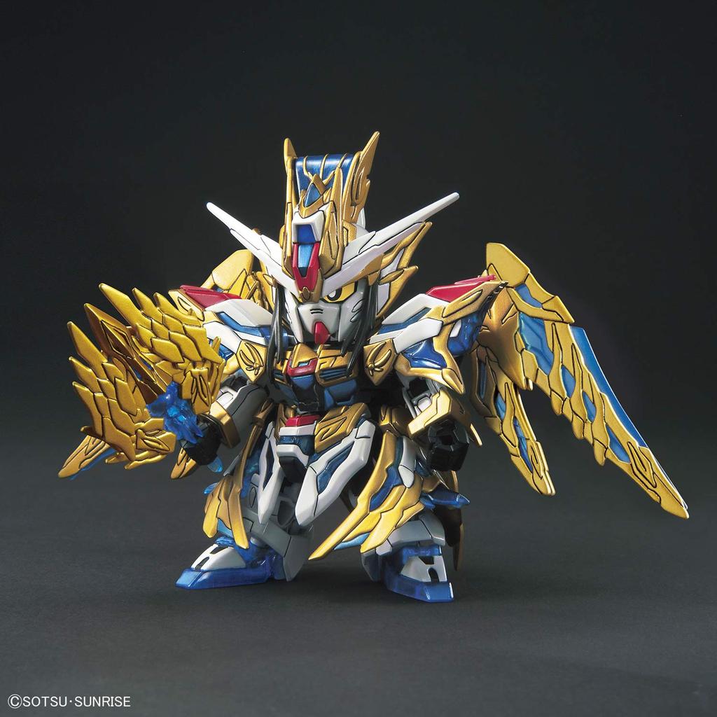 BANDAI SPIRITS SD Gundam Sangoku Soketsuden Zhuge Liang Freedom Gundam Plastic Model Kit BAS5058185 Pre-colored