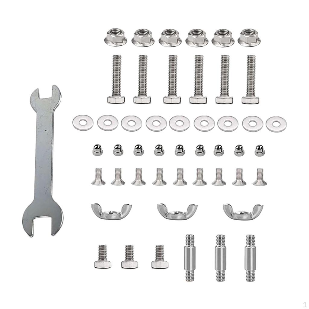 Garden Outdoor Patio Heater Hardware Assembly Kit Professional Simple To Install Screw Bolt Nut Set