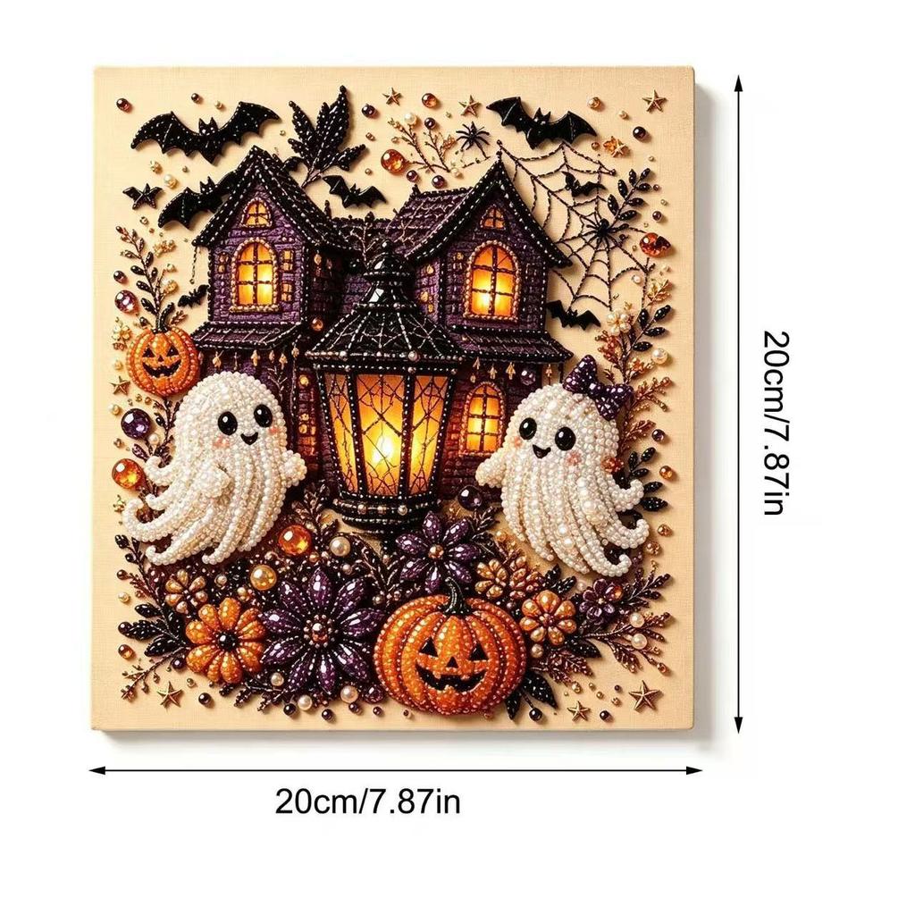 Portable Home Ghost Pearl Art DIY Kit