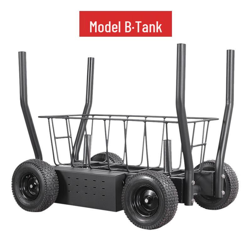 Adjustable Fitness Sled Training Cart & Accessories