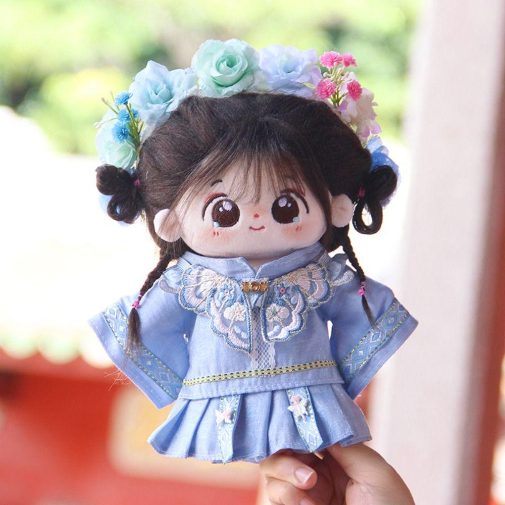 20 см миниатюрное платье костюм сменный наряд куклы комплект одежды хлопковая кукла/EXO Idol куклы