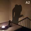 Подсвечник Nosferatu Candle Shadow Tealight Shadow Caster Halloween Horror Candle Holder Decor Party Horror Decor