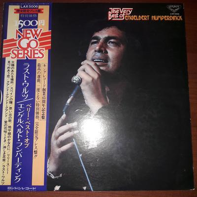 Виниловая пластинка ENGELBERT HUMPERDINCK Самое Лучшее от Энгельберта Хампердинка LAX5006 LONDON 1976 Япония Obi Поп Б/у