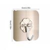 1Pcs Strong Adhesive Hook Seamless Photo Frame Hanger Hook Waterproof Kitchen Bathroom Accessories Multifunctional Storage Hook