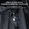 2pcs Front Hood Water Guide Groove For Tesla Model 3 Highland 2024 Water Grille Channel Hood Water Barrier Box Debris Filter