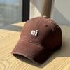 Korean-style large brim hat for women in spring and autumn ai Soft-top baseball cap with wide brim that makes the face appear smaller, suitable for
