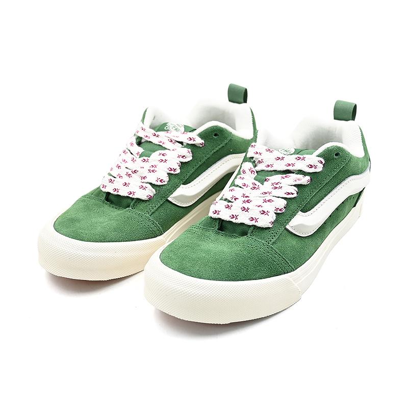 Vans Knu-Skool Floral Laces - Fairway Unisex Sneakers Green VN000D6ZBR1