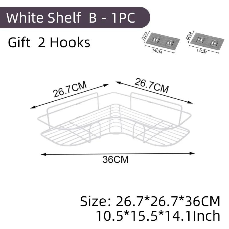 Полки для ванной комнаты из алюминиевого сплава, угловая полка без сверления, стеллаж для хранения душа, держатель, органайзер для туалетной косметики, настенный органайзер для шампуня