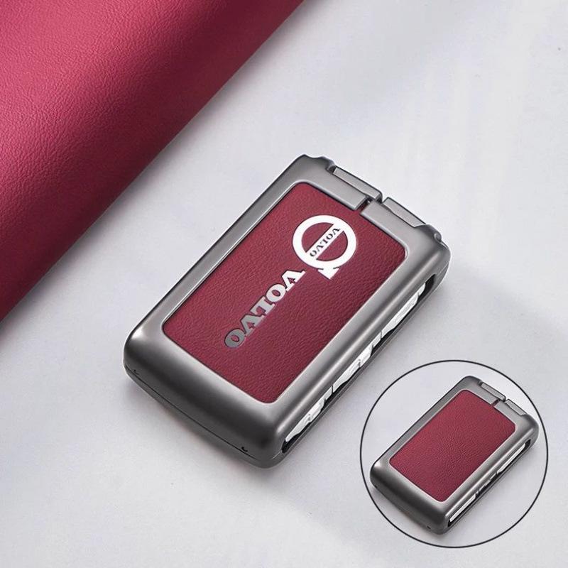 Чехол для ключа Volvo: Совместимо с XC60, S90, S60, XC90, XC40 - Сумка с модифицированной пряжкой