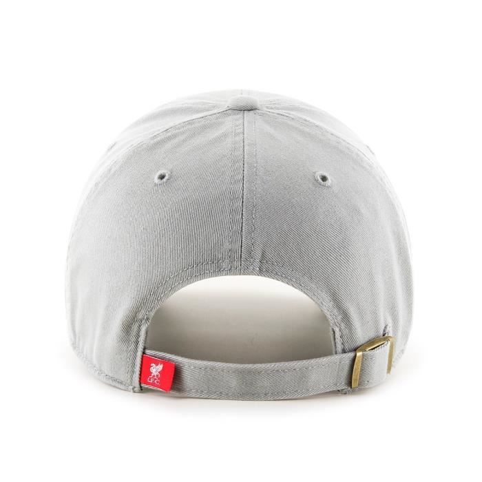 Casquette Décontractée - 47 Brand - FC Liverpool - Gris - 100% Coton - Unisexe