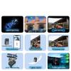 HD Professional Sports Thumb Camera for Motorcycles, Dash Cam, Vlogging, and Fishing