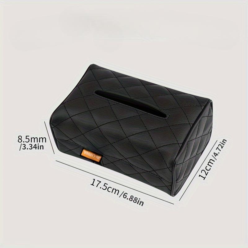 1 шт. Розовый/черный Универсальный автомобильный держатель для салфеток, Автомобильный козырек от солнца, Держатель для салфеток, Украшение для хранения в салоне автомобиля для универсального автомобиля