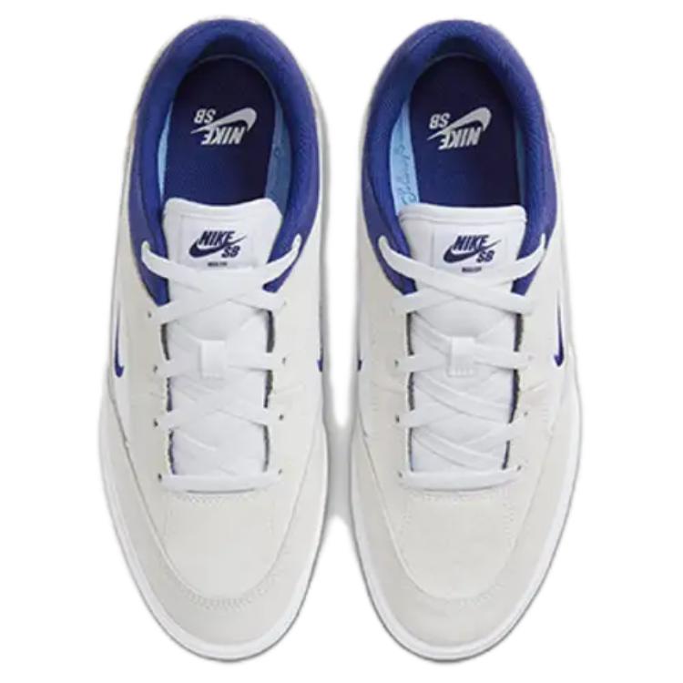 Nike Кеды для скейтборда Sb Malor 'White Deep Royal Blue' FV6064-100