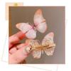 Girls Hair Ornament Hair Accessories Rainbow Hairpin Butterfly Hairpin Hair Clips Duckbill Clip