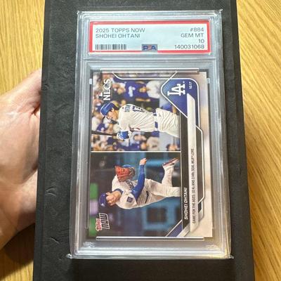 Used PSA10 Shohei Otani 2025 Topps Now #884