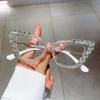 Модные трендовые очки с оправой «кошачий глаз», защищающие от синего света, модные ретро-очки для мужчин и женщин, компьютерные игровые очки для защиты глаз, классические простые очки