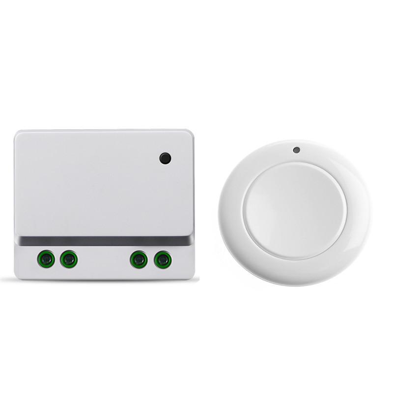 AC85V-220V Single Channel Remote Control Switch with Round Remote for Garbage Disposal