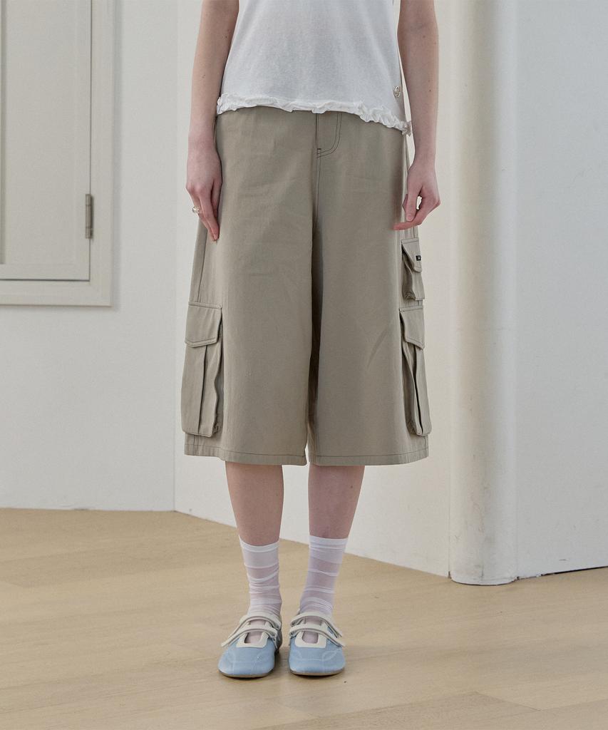 JUCYJUDY Out-Pocket Bermuda Shorts Jzpt320E
