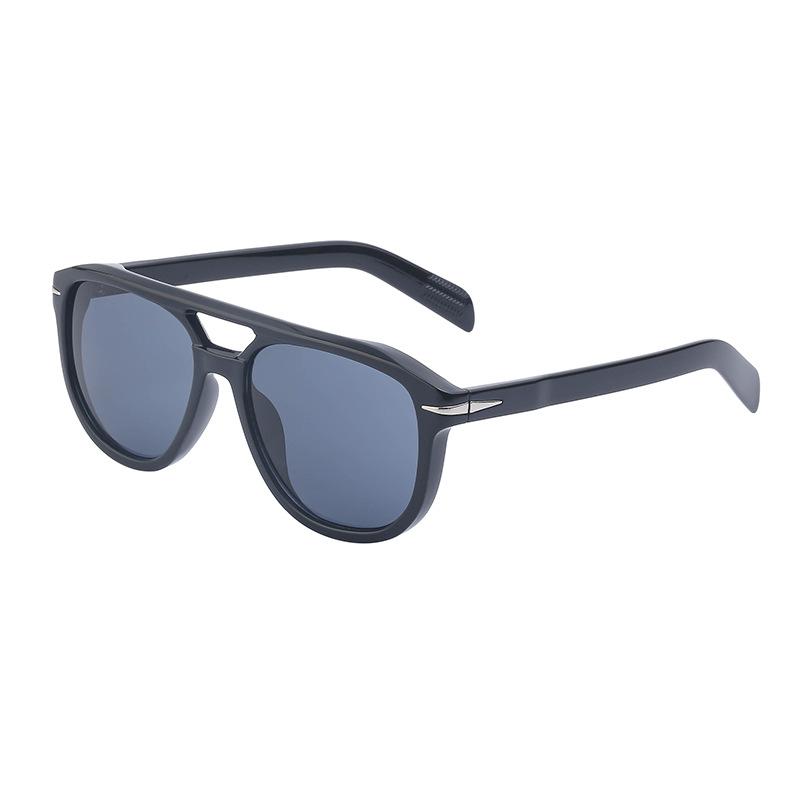 Ретро большая оправа поляризованные солнцезащитные очки мужские солнцезащитные очки с защитой от ультрафиолета мужские модные очки оттенки