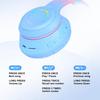 Светящаяся беспроводная Bluetooth-повязка на голову с градиентом и макаруновыми наушниками – Хит продаж с мощным басом