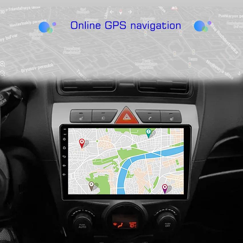 Радио на Android 13 для Morning Picanto 2007 2008 2009 2010 Автомагнитола Мультимедийный проигрыватель Carplay Auto GPS-навигация DSP 48EQ