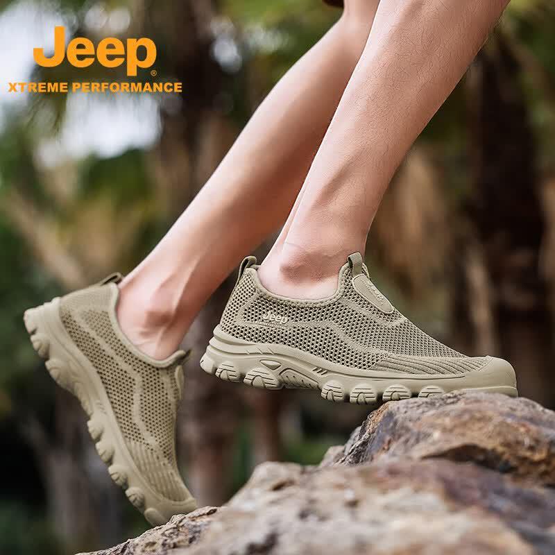 Jeep Мужские сетчатые походные слипоны
